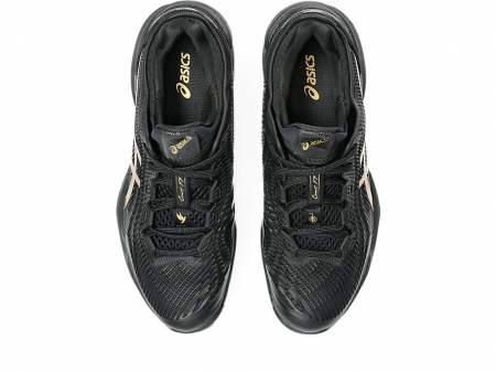 Pantofi Tenis Asics Court FF 3 Novak Clay Night Black/Prism Gold [3]