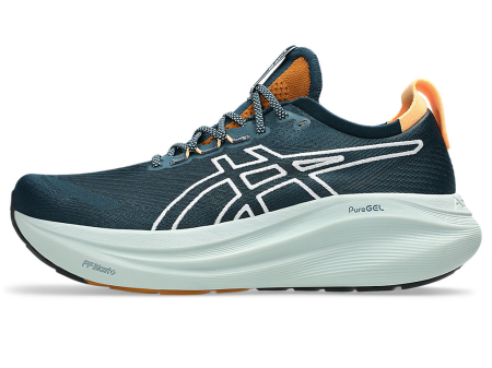 Pantofi Tenis Asics Gel-Nimbus 27 TR Nature Bathing/Teal [4]