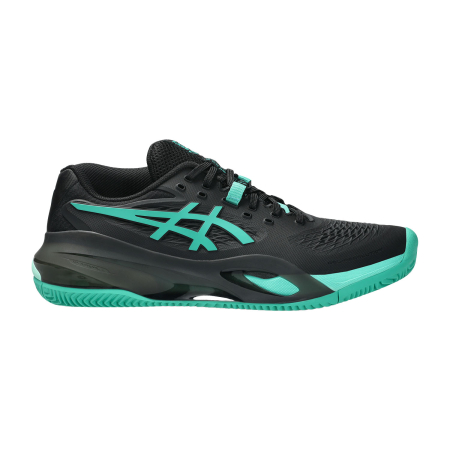 Promotii - Pantofi Tenis Asics Gel-Resolution X Clay Black/Aurora Green