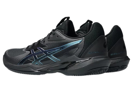 Pantofi Tenis Asics Solution Speed FF 3 Clay Night Black/Prism Blue [2]