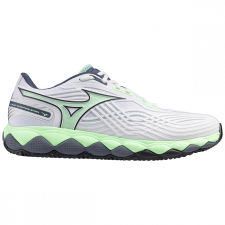 Promotii - Pantofi Tenis Mizuno Wave Enforce Tour 2 CC SS Alb/Verde