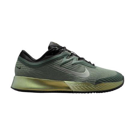 Pantofi Tenis - Pantofi Tenis Nike Barbati Zoom Vapor Pro 3 Zgura PRM Camo Green/Metallic Gold