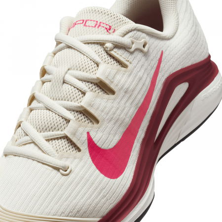 Pantofi Tenis Nike Femei Vapor 12 Clay Pale Ivory/Team Red [6]