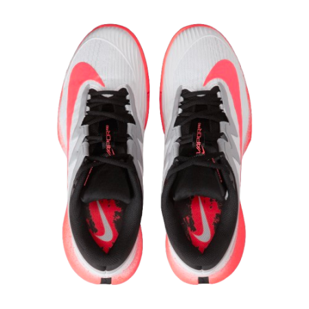 Pantofi Tenis Nike Femei Vapor Pro 3 HC PRM White/Hot Lava [6]