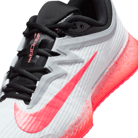 Pantofi Tenis Nike Femei Vapor Pro 3 HC PRM White/Hot Lava [4]