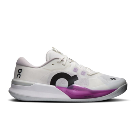 Tenis de camp - Pantofi Tenis On Femei The Roger Pro 3 White/Muscadine