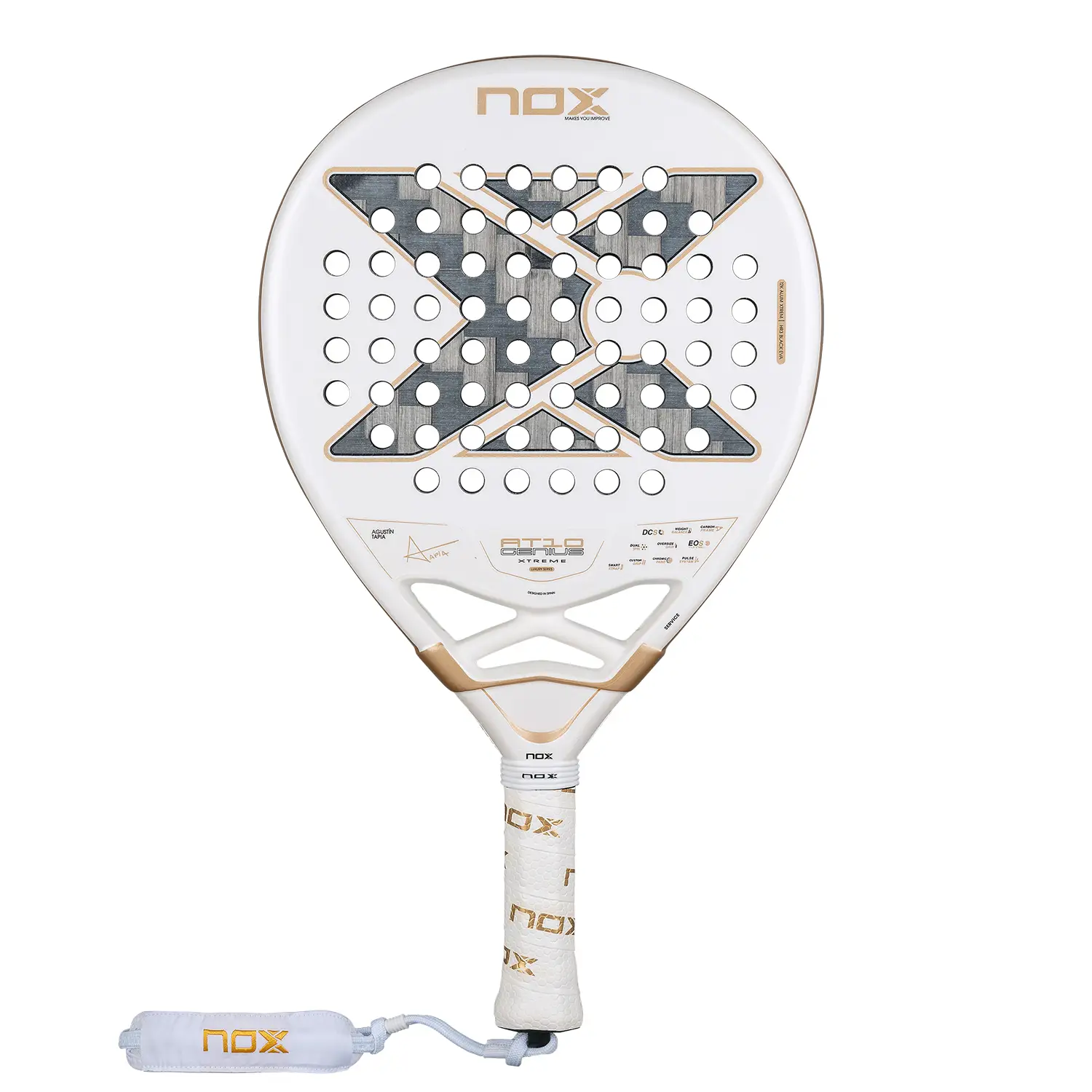 Rachete - Racheta Padel Nox AT10 Genius Attack 12K Alum Agustin Tapia