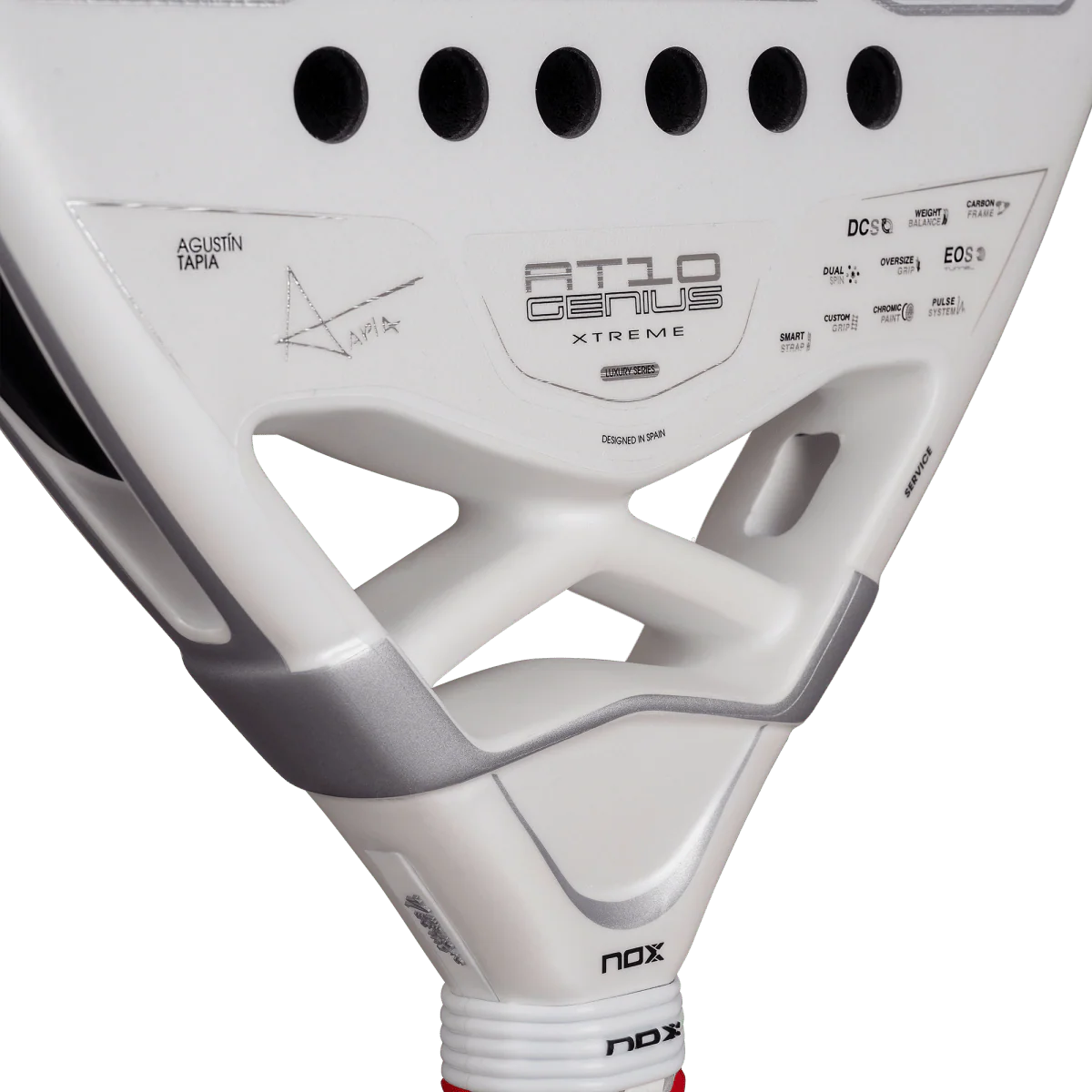 Racheta Padel Nox AT10 Genius Attack 12K Alum Xtrem Agustin Tapia [6]