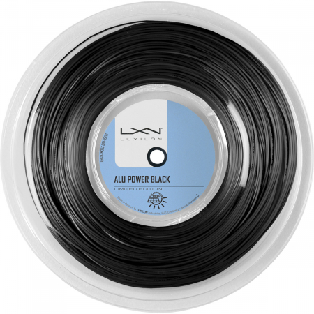 Racordaje - Racordaj Luxilon Alu Power Black Rola 200m