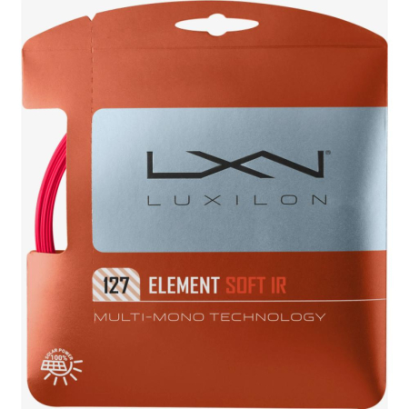 Racordaj Luxilon ELEMENT IR SOFT 127 Red [0]