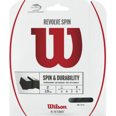 Racordaje - Racordaj Wilson Revolve Spin 17 Black