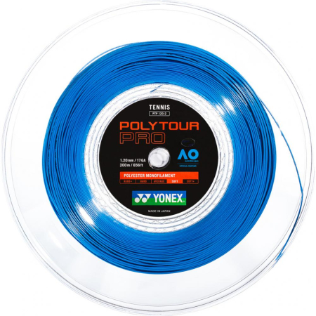 Racordaje - Racordaj Yonex Poly Tour Pro 125, 1.25mm, rola 200m, albastra (blue)