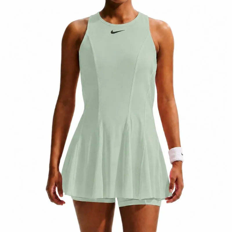 Imbracaminte tenis - Rochie Nike Femei Court Slam RG Steam/Barely Green