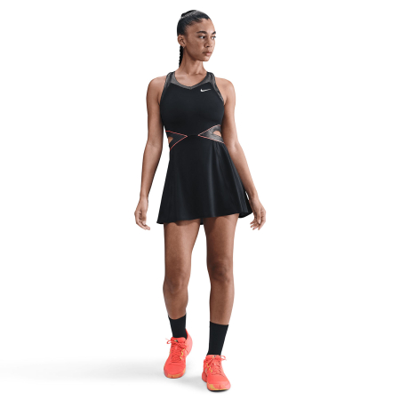 Rochie Nike Femei Dri-FIT Court Slam USO Black/Anthracite/Punch [4]
