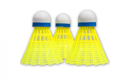 Set fluturasi Badminton WILSON 3 Clamshel YELLOW [1]