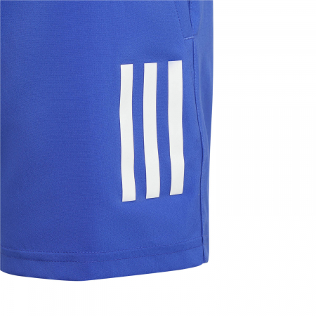 SHORT ADIDAS JUNIOR Club 3 Stripes 5in Lucid Blue [4]