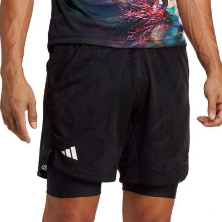 SHORT ADIDAS Melbourne 7 inch 2 in 1 BLACK [0]