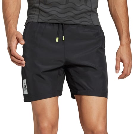 Short Adidas Paris 2 in 1 7in Black White [0]