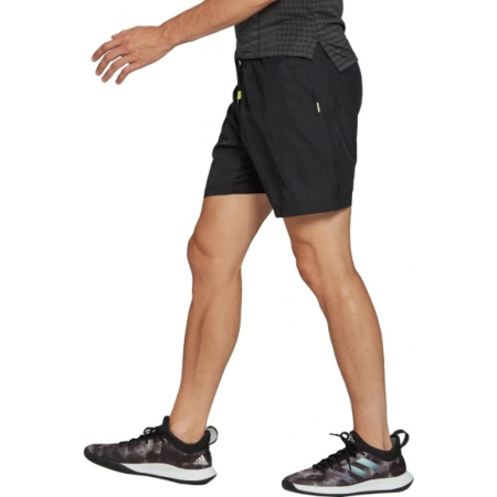 Short Adidas Paris 2 in 1 7in Black White [1]