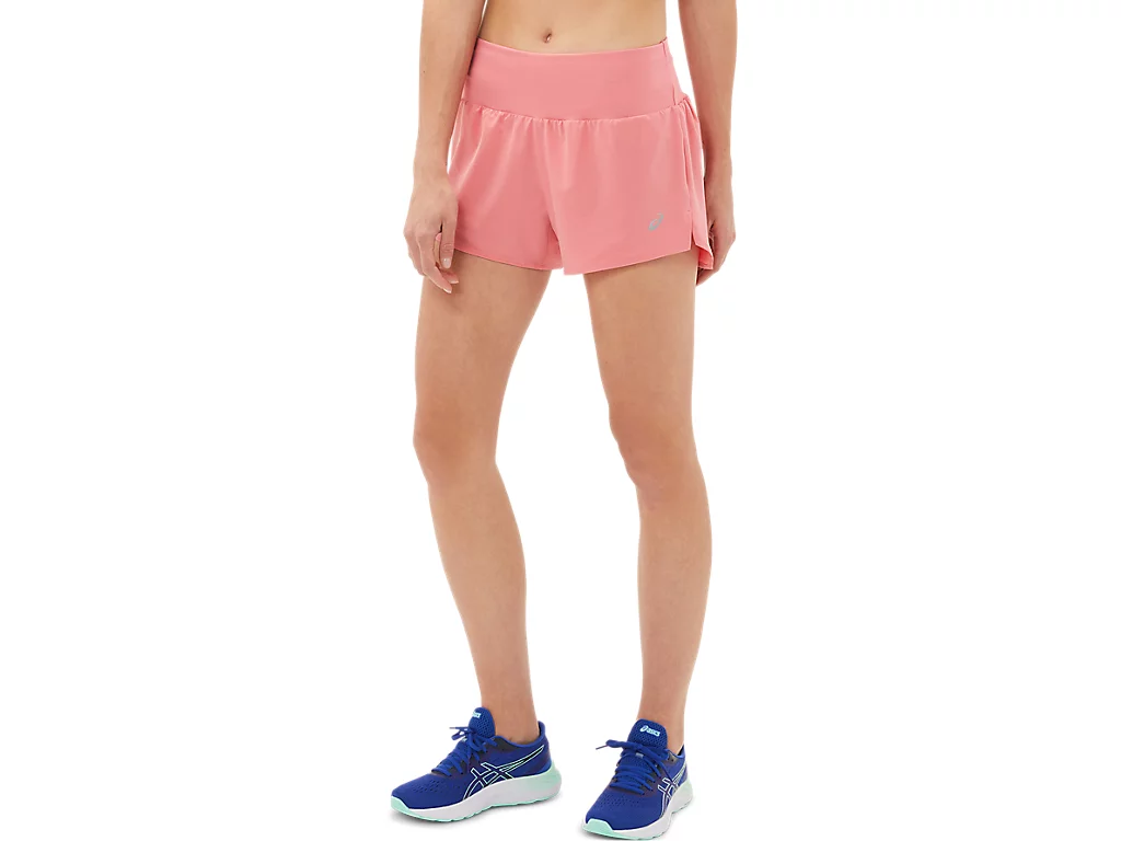Pantaloni alergare - SHORT ASICS ROAD 3.5IN PEACH