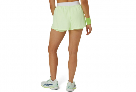 SHORT ASICS WOMEN MATCH ILLUMINATE YELLOW [5]