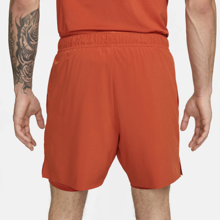 SHORT NIKE TENNIS DRI-FIT SLAM RUST [2]
