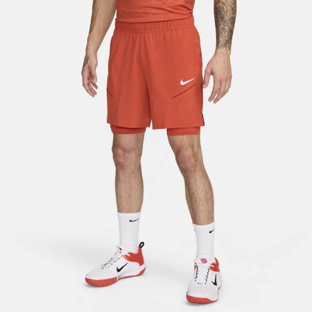 Imbracaminte Padel - SHORT NIKE TENNIS DRI-FIT SLAM RUST