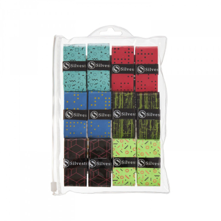 Accesorii tenis de camp - Silvester Overgrip 12X Feel MIXT