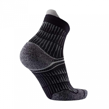 Sosete Alergare Sidas Run Anatomic Comfort Ankle Unisex Black Grey [3]