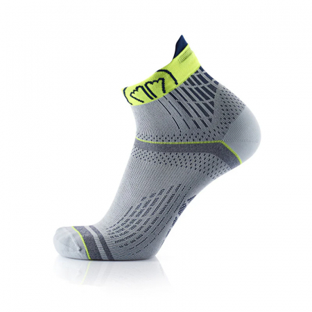 Sosete Alergare Sidas Run Feel Grey/Yellow L [3]