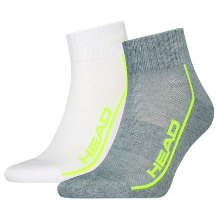 Sosete - Sosete Head All Sports Performance Quart Grey Melange/White