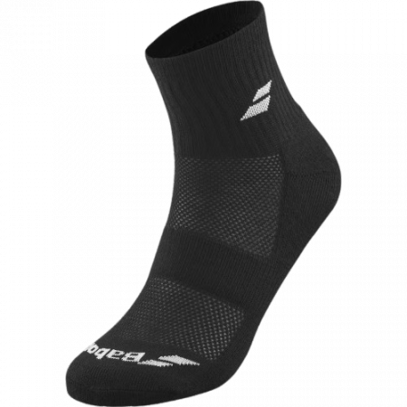 Sosete - Sosete Tenis Babolat Quarter Negre Set 3 Perechi