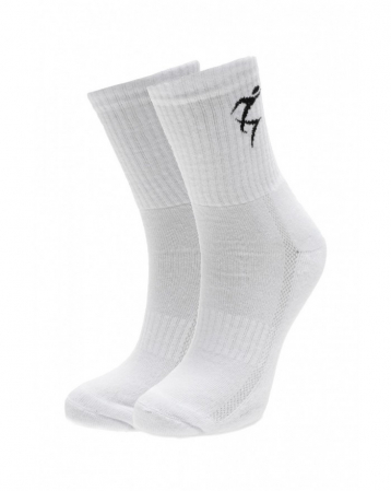 Sosete - Sosete Tenis Joybek Set 2 Perechi Dublate Albe