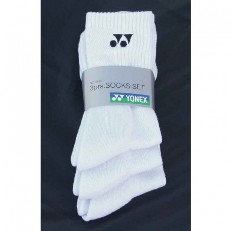 Sosete Tenis Yonex Set 3 Perechi White [1]