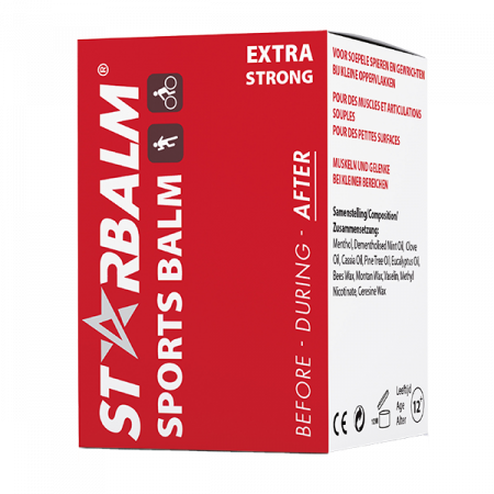 Medicina Sportiva - SPORTS BALM STARBALM RED25g