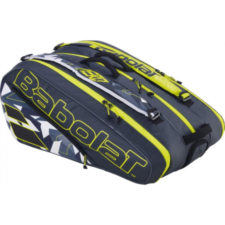 Geanta Babolat RH x12 Pure Aero Gri Galben Alb [0]