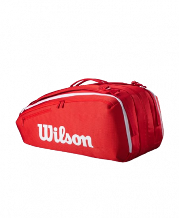 Genti tenis - Thermobag Tenis Wilson Super Tour 15PK Red 2025