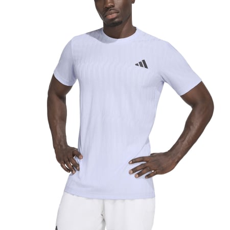 Tricouri - Tricou Adidas Barbati Climacool+ Airchill Freelift Polo Violet Tone