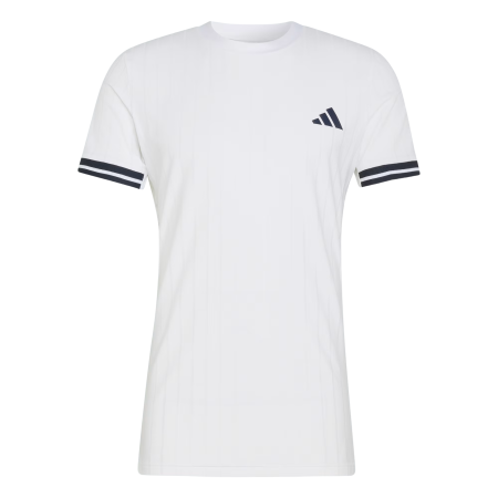 Imbracaminte tenis - Tricou Adidas Barbati Climacool Freelift Pro White