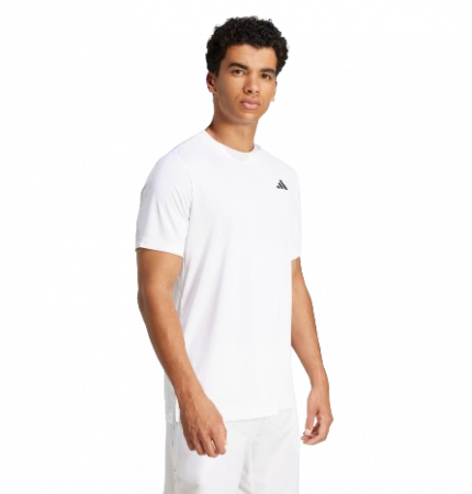 Tricou Adidas Barbati Club Climacool Logo White [1]