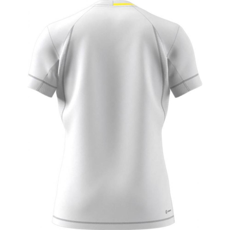TRICOU ADIDAS LONDON WOVEN WHITE YELLOW [2]