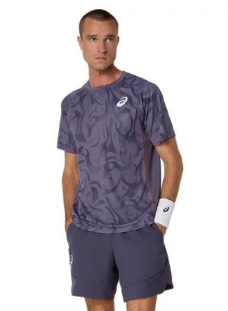 Tricouri Padel - Tricou Asics Barbati Game Ss Greyish Purple