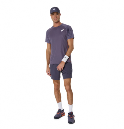Tricou Asics Barbati Match Actibreeze Ss Greyish Purple [5]