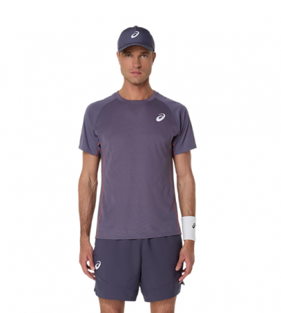 Tricou Asics Barbati Match Actibreeze Ss Greyish Purple