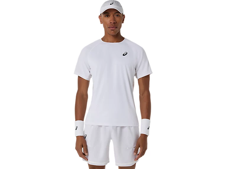 Padel - Tricou Asics Barbati Match SS Brilliant White
