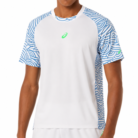 Promotii - Tricou Asics Barbati Padel Court All Over Print Cream