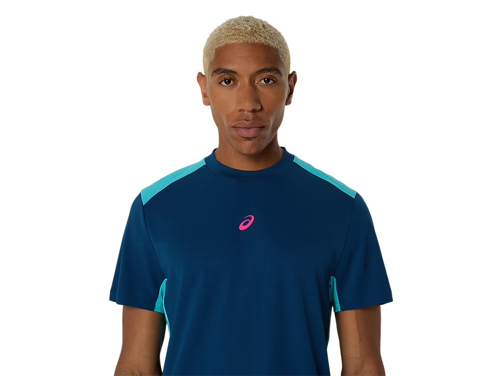 Tricou Asics Barbati Padel Court Mako Blue