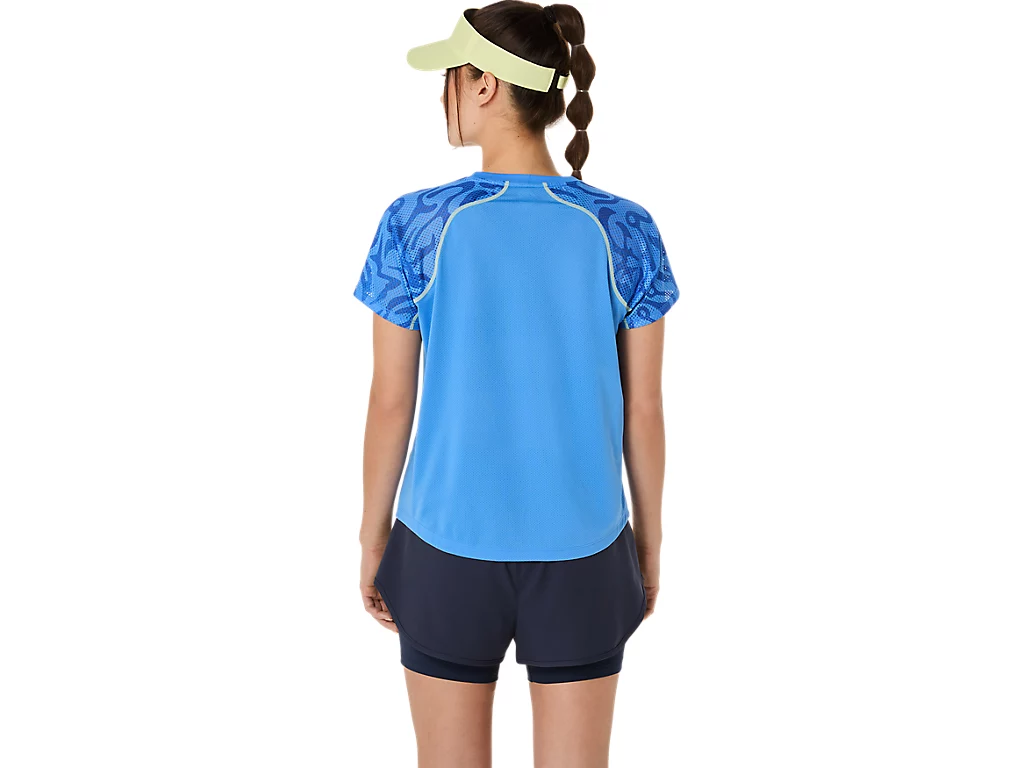 Tricou Asics Femei Game Blue Coast [1]