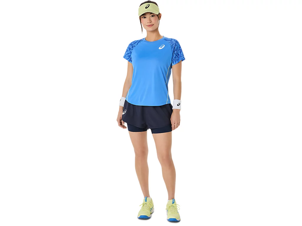 Tricou Asics Femei Game Blue Coast [4]
