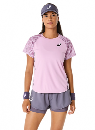 Tricouri Padel - Tricou Asics Femei Game Ss Light Ube